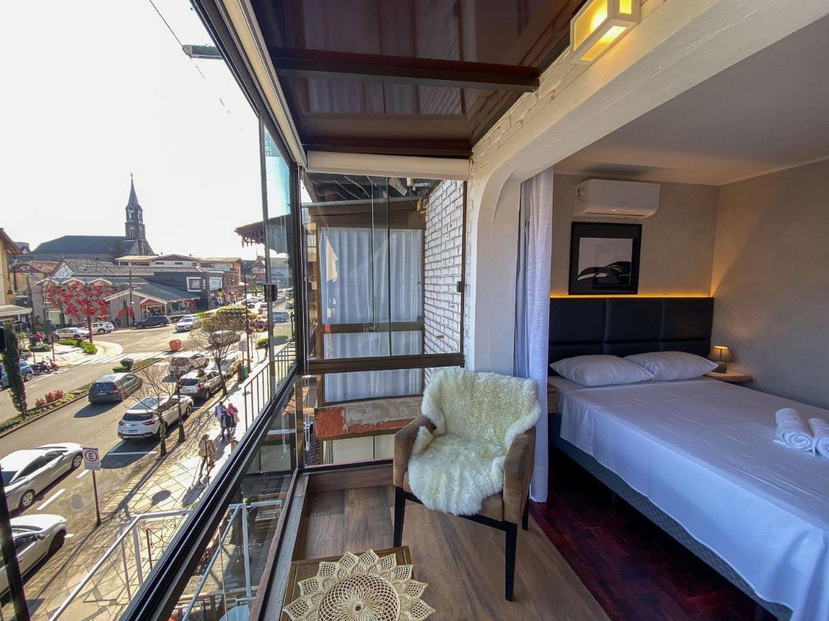 Locar-In Gramado- 100M Rua Coberta Apartment ภายนอก รูปภาพ