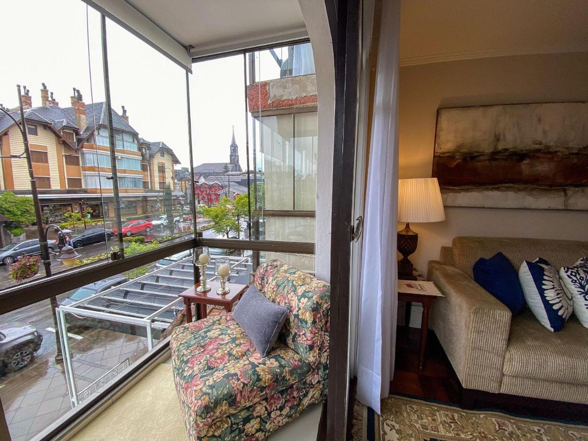 Locar-In Gramado- 100M Rua Coberta Apartment ภายนอก รูปภาพ