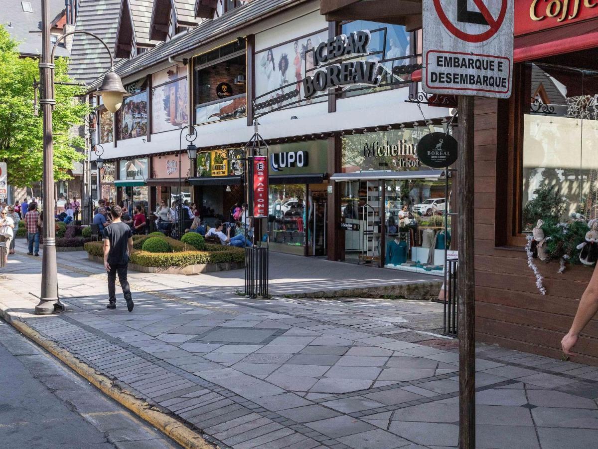Locar-In Gramado- 100M Rua Coberta Apartment ภายนอก รูปภาพ